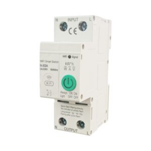 Siguranta automata Wi-Fi LUXION, 63A 2 Poli (1P+N), Monitorizare consum, Control aplicatie