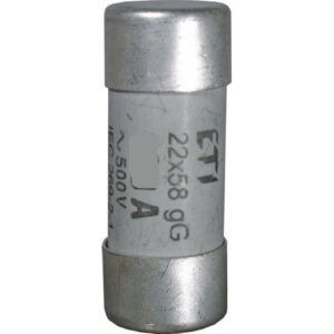 Siguranta fuzibila cilindrica 22x58mm 63A 690VAC 120kA Eti 002641021