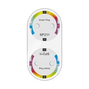 Priza smart dubla Gosund SP211, Control prin aplicatie, Programare si timer Putere max. 3680 W, Curent 16 A