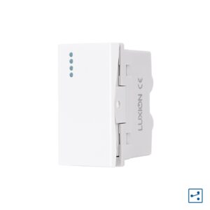 Modul Intrerupator Simplu Cap-Cruce Mecanic 1M LUXION, Standard Italian