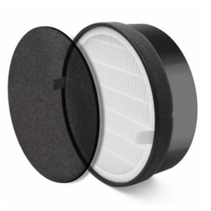 Set 2 filtre de rezerva pentru Purificatorul de aer Levoit LV-H132, Nylon, Hepa & Carbon activ, 3 in 1