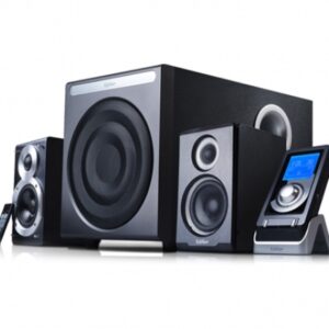 BOXE 2.1 EDIFIER, RMS: 145W (35Wx2 + 75W), black, telecomanda wireless cu display 2'' LCD 'S530D' (include timbru verde 1 leu)