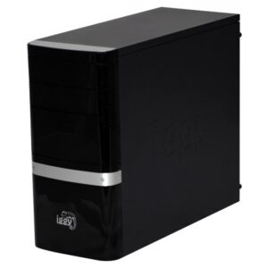 Carcasa IGGY 3LIT3, mini ATX, Front USB2.0+Audio, Black (IGC-2501)