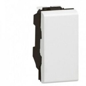 Intrerupator cap scara 1 modul Legrand Mosaic 077001 / 278001L, alb