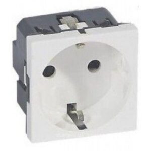 Priza schuko cu protectie mecanica pentru copii Legrand Mosaic 077213