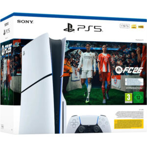 Consola Sony PlayStation 5 Slim Disk Edition 1TB White + EA Sports FC 26