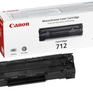 Toner Original pentru Canon Negru CRG-712, compatibil LBP3010/3100, 1500pag (CR1870B002AA)