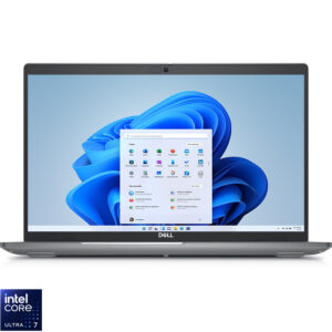 Laptop DELL 15.6'' Latitude 5550, FHD, Procesor Intel® Core™ Ultra 7 165U (12M Cache, up to 4.90 GHz), 16GB DDR5, 1TB SSD, Intel Graphics, Win 11 Pro, 3Yr ProSupport