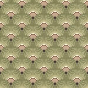 Tapet superlavabil Rasch model geometric coada de paun cod 637656