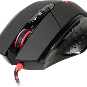 Mouse A4TECH Gaming V7M,3200dpi,USB,Black, activated, metal feet (V7M)