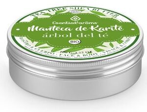 Unt de shea bio cu arbore de ceai, 100g, Esentialaroms