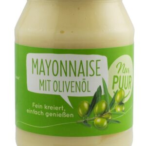 Maioneza bio cu ulei de masline, 250ml Nur Puur