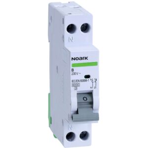 Siguranta automata Ex9PN-S 1P+N 6A, curba B, 4.5kA Noark 101582