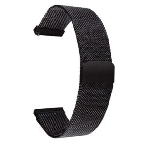 Brățară SmartWatch Neagra Mash Milaneza Magnetica 14mm 16mm 18mm 20mm 22mm WZ1469