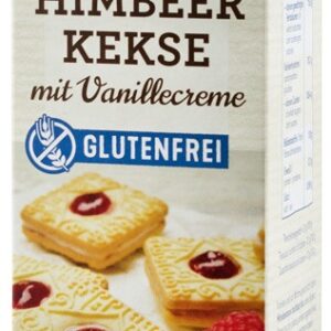 Biscuiti cu zmeura si crema de vanilie, 125g Hammer Muhle