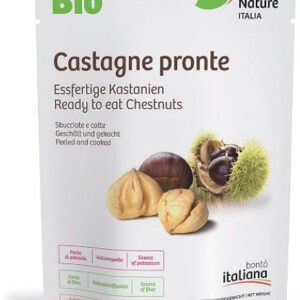 Castane bio decojite, gata de mancat, 100g Sweet Nature Italia
