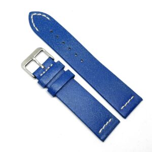 Curea Ceas „Midnight Blue” Heritage – Piele Naturală Albastru Vintage (18mm, 20mm, 22mm)