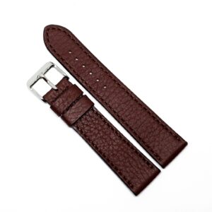 Curea Ceas „Fleurus Cerf” – Piele Veritabilă de Cerb, Maro (18mm - 20mm)