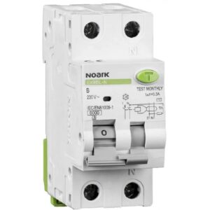 Intrerupator automat cu diferential RCBO Ex9BL-N 1P+N 20A/30mA, curba C, tip AC, 6kA Noark 107631
