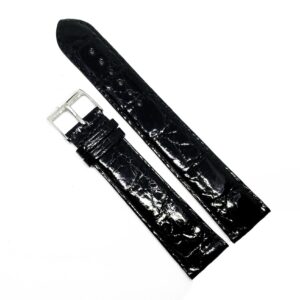 Curea de Ceas din Piele Veritabilă de Crocodil – Lux Autentic Fleurus France (18mm, 20mm, 22mm)