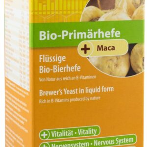 Drojdie primara bio cu maca, 210ml livQ
