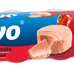 Ton In Sos De Rosii Calvo 4x80g