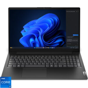 Laptop Lenovo 15.6'' V15 G5 IRL, FHD IPS, Procesor Intel® Core™ i7-13620H (24M Cache, up to 4.90 GHz), 32GB DDR5, 1TB SSD, Intel UHD, Win 11 Pro, Business Black