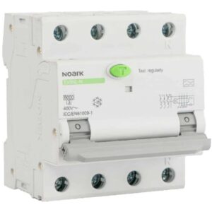 Siguranta automata cu protectie diferentiala RCBO 3P+N 32A/30mA, curba C, tip A, 6kA Noark 111549