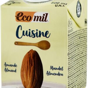 Crema vegetala bio din migdale, pentru gatit, 500ml Ecomil Cuisine
