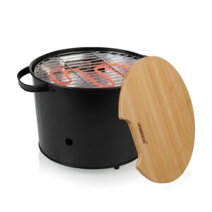 Gratar portabil Princess Hybrid Bucket Barbecue 112240, 1400 W