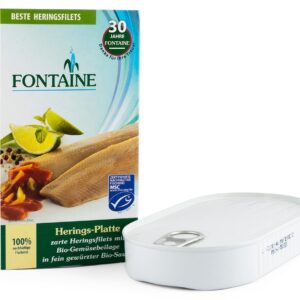 Platou de hering cu adaos de legume, 200g Fontaine