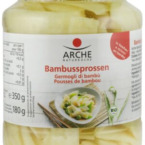 Felii de bambus bio in saramura, 350g Arche