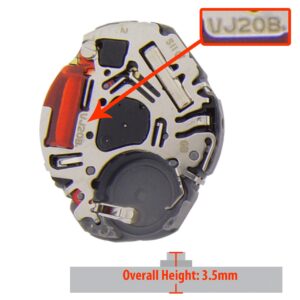 Mecanism quartz Hattori Epson Japan VJ20