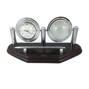 Set de birou - Glob, Ceas si Pix