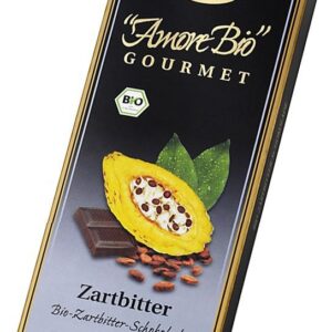 Ciocolata amaruie, 55% cacao, 100g Liebhart's Amore Bio