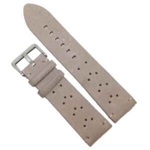 Curea Ceas Piele Naturala Crem  24mm WZ99