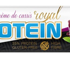 Baton proteic in invelis alb cu aroma de coacaze negre, 60g Max Sport