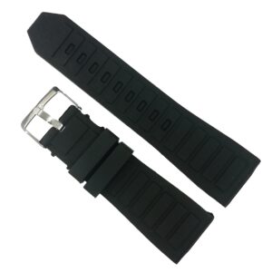 Curea pentru ceas Neagra din Silicon - 26mm - W3636