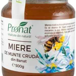 Miere de munte cruda 500g Pronat