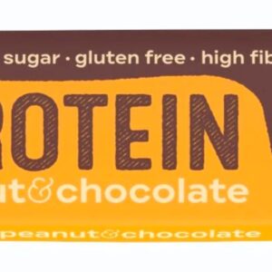 Baton proteic cu arahide si ciocolata, 30% proteine, 50g Bombus