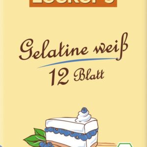 Gelatina alba bio 12 foi 20g Lecker's