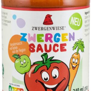 Sos bio de rosii cu mere Zwergen Sauce, 350g Zwergenwiese