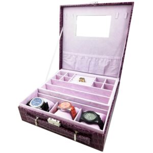 Casetă bijuterii și ceasuri Maro / Violet - Fabiana WZ2599