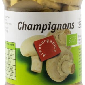 Ciuperci champignon bio, 280g / 170g Green Organics