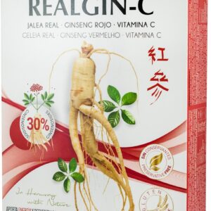Realgin-C Laptisor de matca, ginseng rosu si vitamina C, 200ml 20 fiole a 10ml Bipole