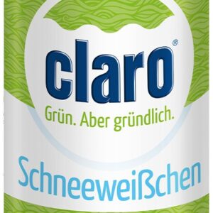 Detergent pulbere ecologica Alba ca Zapada, pentru haine deschise la culoare, 1kg Claro