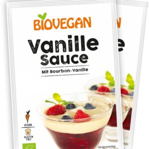 Sos magic de vanilie bio, 2x16g Biovegan
