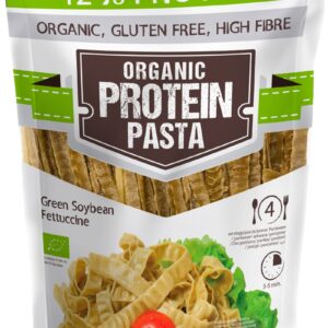 Paste bio de soia verde cu continut ridicat de proteine, 200g Max Sport