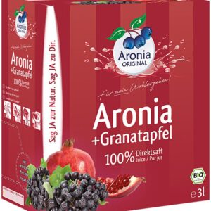 Suc bio pur de aronia cu rodie, 3l Aronia Original