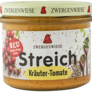 Crema tartinabila bio vegetala cu rosii si verdeturi 180g Zwergenwiese